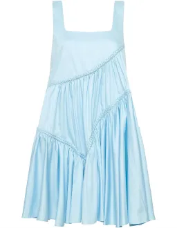 Aje Casabianca Sleeveless Braided Dress Ice Blue Size 6 for rent on The Volte - image 3
