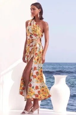 Sonya Moda Nour Yarden Floral Maxi Dress Print Size 12 for rent on The Volte - image 3