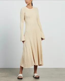 Anna Quan Isla Dress Nude Size 6 for rent on The Volte - image 1
