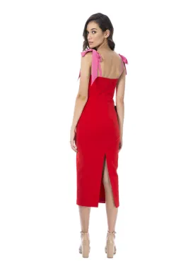 Georgy Collection Chantelle Dress Red Size 6 for rent on The Volte - image 2