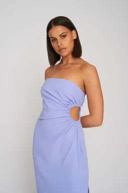 By Johnny Selena Strapless Dress Lilac Size 12 for rent on The Volte - image 3