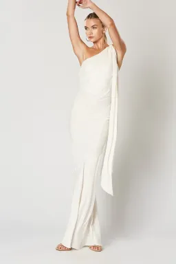 Winona Infinity Maxi Dress White Size 4 for rent on The Volte - image 1