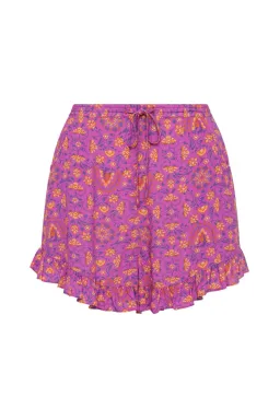 Spell Madame Peacock Blouse and Short Set Print Size M for rent on The Volte - image 4