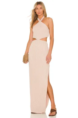 Rumer Cassidy Maxi Dress in Nude Size S for rent on The Volte - image 1