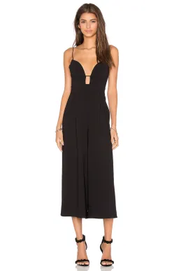 Zimmermann Crepe Underwire Jumpsuit Black Size 2 / Au 12  for rent on The Volte - image 1