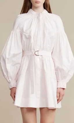 Acler Marquis Dress In Shell Pink Size 8  for rent on The Volte - image 1