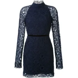 Manning Cartell Square Limits Mini Dress Navy Size 10 for rent on The Volte - image 2