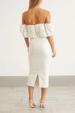 Rachel Gilbert Harley Dress Ivory Size 1 / AU 8 for rent on The Volte - image 2