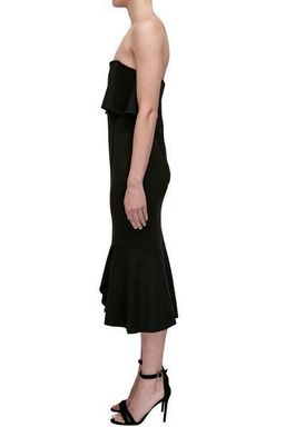 N / NICHOLAS - Ponti Strapless Dress for rent on The Volte - image 3