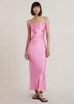 Bec & Bridge Malyka Maxi Dress Candy Pink Size 6 for rent on The Volte - image 1