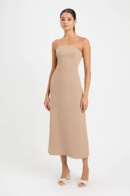 Kookai Alpha Strapless Dess Sirocco Size 6  for rent on The Volte - image 1