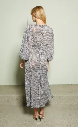 Bec & Bridge Nadine Midi Dress Black/White AU10 for rent on The Volte - image 3