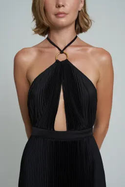 L'Idee Woman Reveil Gown Noir Size 10 for rent on The Volte - image 3