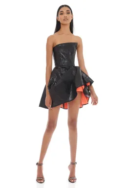 Eliya the Label Emma Mini Dress Black Size S/Au 8 for rent on The Volte - image 1