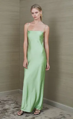 Bec & Bridge Apple Eyes Maxi Dress Green Size 6 for rent on The Volte - image 1