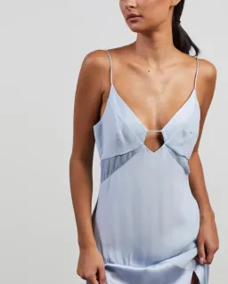 Vestire Palm Beach Midi Dress Blue Size 14 for rent on The Volte - image 2