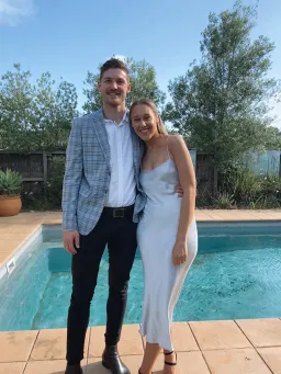 Bec & Bridge Midnight Dance Dress Silver Size 10 for rent on The Volte - image 1