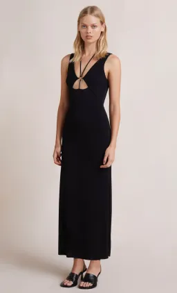 Bec & Bridge Adele Maxi Dress Black Size 10 for rent on The Volte - image 1