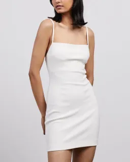 Bec & Bridge Mini Hana Mini Dress Ivory Size 16 for rent on The Volte - image 2