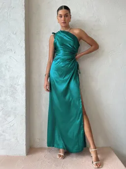Sonya Moda Nour Emerald Green Maxi Dress Size 8 for rent on The Volte - image 1