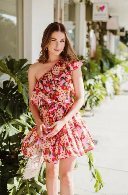 Borgo De Nor x Talia Collins Petra Linen Mini Dress Belisama Size 8 for rent on The Volte - image 1