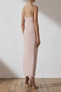 Shona Joy Samantha Core Cocktail Dress in Ballet Pink Size 10 for rent on The Volte - image 4