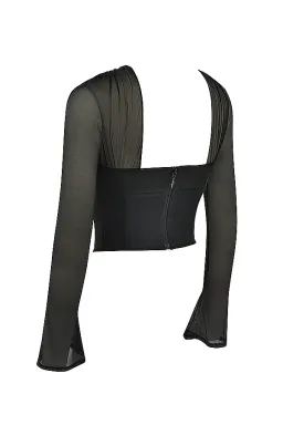 House of CB Mina Structured Corset Black Size S / Au 8 for rent on The Volte - image 7