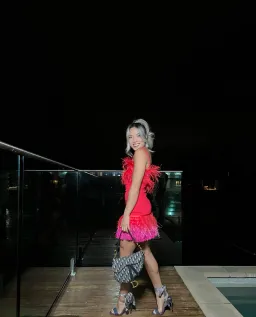 Staud Etta Dress Blood Orange Size XS/ Au 6 for rent on The Volte - image 2