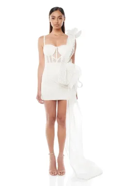 Eliya the Label Cheyanne Dress White Size 10 (FITS8) for rent on The Volte - image 1