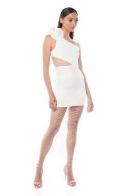 Eliya the Label Matilde Dress White Size L / Au 12  for rent on The Volte - image 2