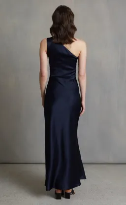 Bec & Bridge The Dreamer Asym Dress in Ink Navy Size 10 for rent on The Volte - image 3