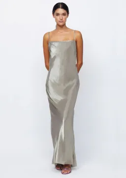 Bec & Bridge Fleur Maxi Dress Silver Size S / AU 8 for rent on The Volte - image 1