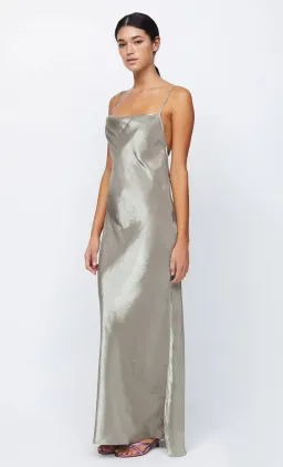 Bec & Bridge Fleur Maxi Dress Silver Size S / AU 8 for rent on The Volte - image 2