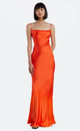 Bec & Bridge Lorelai Tie Maxi Dress Orange Size 8 for rent on The Volte - image 5
