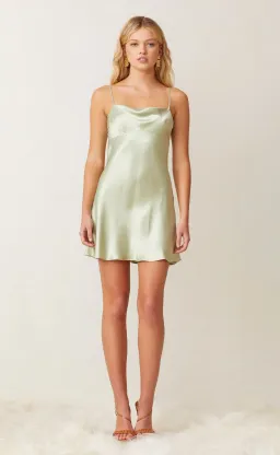 Bec & Bridge Crest Mini Dress Green Size 6 for rent on The Volte - image 1