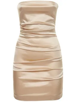 Bec & Bridge Heather Mini Dress Champagne Size 8  for rent on The Volte - image 3