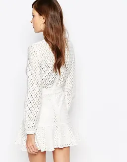 Finders Keepers Peacemaker Dress White Size S / AU 8 for rent on The Volte - image 3