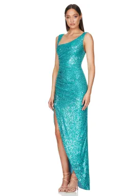 Nookie Elsa Gown Aqua Size M  for rent on The Volte - image 2