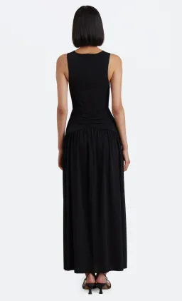 Bec & Bridge Lindsey V Maxi Dress Black Size 8 for rent on The Volte - image 2