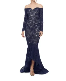 Alamour the Label Margarita Dress in Navy Size XXS/ AU 4 for rent on The Volte - image 2