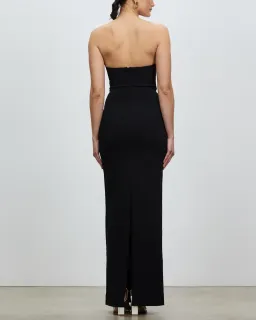 Solace London Audrey Maxi Dress Black Size 8 for rent on The Volte - image 4