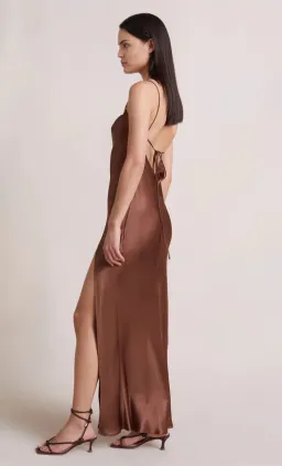 Bec & Bridge Annika Gown Brown Size 8  for rent on The Volte - image 2