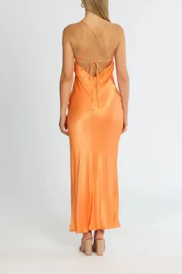 Bec & Bridge Annika Cowl Gown Sorbet Size 8  for rent on The Volte - image 8