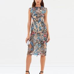 Bronx & Banco Birds Of Paradise Midi Dress Print Size 8 for rent on The Volte - image 3