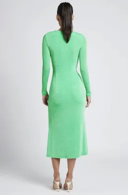 Sheike Free Spirit Midi Dress in Emerald Green Size 8 for rent on The Volte - image 2