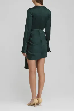 Significant Other Dahlia Dress Deep Pine Size 10 for rent on The Volte - image 4