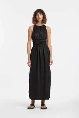 SIR THE LABEL BLACK FRANC CROSS BACK GOWN - SIZE 1 (RRP $450) for rent on The Volte - image 1
