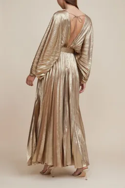 Acler Gold Westover Dress Golden Size 6 for rent on The Volte - image 3