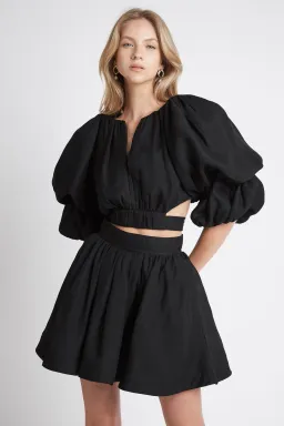 Aje Impression Top Black Size 8 for rent on The Volte - image 2