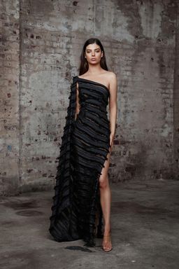 Lexi Bowery Dress in Black Size 6 for rent on The Volte - image 1